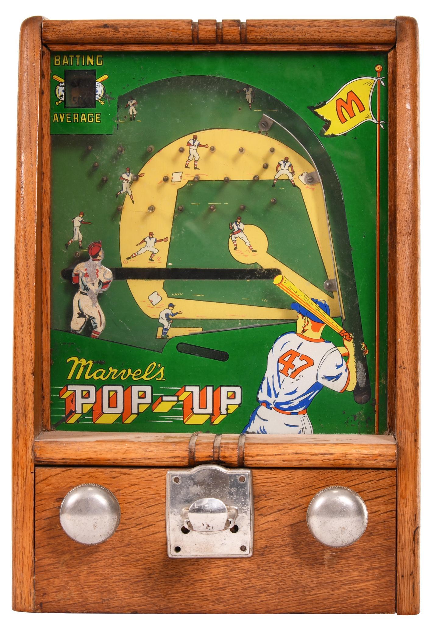 Marvel's PopUp Baseball Coin Flip Machine Proxibid