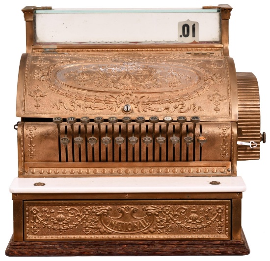 National Brass Cash Register Model 336