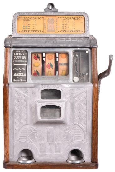 Caille 5 Cent Silent Sphinx Slot Machine