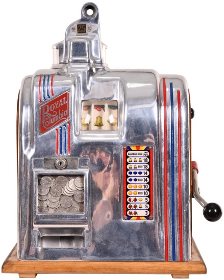 Groetchen Royal Columbia 25 Cent Slot Machine