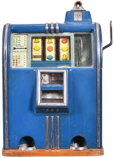 Caille Art Deco 1 Cent Slot Machine