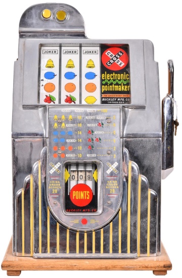 Buckley Criss Cross Electronic Pointmaker Slot Machine