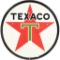 Texaco (white-T) Star Logo Metal Sign