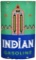 Indian Gasoline (small) Porcelain Curved Sign