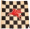 (Mobil) Pegasus Checkered Cloth Flag