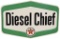 Texaco Diesel Chief Metal Sign