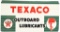 Texaco (white-T) Outboard Lubricants Metal Rack Sign