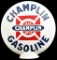 Champlin Gasoline OPE Milk Glass Globe