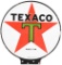 Texaco (black-T) Star Logo Porcelain Globe no base