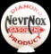 NevrNox Gasolene Diamond Products OPE Milk Glass Globe