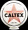 Caltex w/Star Logo OPB Milk Glass Globe