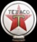 Texaco Star Logo OPC Milk Glass Globe