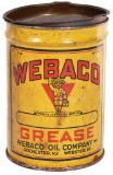 Webaco Grease One Pound Round Metal Can