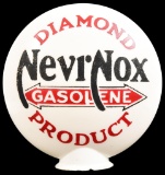 NevrNox Gasolene Diamond Products OPE Milk Glass Globe
