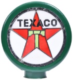 Texaco Star Logo Lead Glass Globe