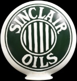 Sinclair Oils OPE Milk Glass Globe