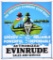 Rare Evinrude Authorized Sales and Service Porcelain Sign