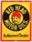 Red Head Motor Oils w/Logo Authorized Dealer Porcelain Sign