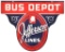 Jefferson Lines Bus Depot w/Logo Metal Sign (TAC)