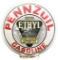 Pennzoil Gasoline w/Ethyl Logo OPB Milk Glass Globe Body