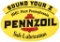 Pennzoil w/Red Bell Sound Your Z Metal Sign