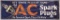 AC Spark Plugs w/Logo Metal Sign