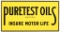 Puretest Oils Insure Motor Life Flange Sign