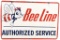 Beeline Authorized Service w/Logo Metal Sign