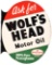 Ask for Wolf's Head Motor Oil w/Logo Metal Sign