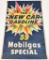 1959 Mobilgas Special Canvas Banner