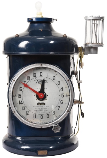Tokheim Model #850 Clock Face Gas Pump Top Only