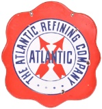 Atlantic Refining Company w/Crossed Arrow Logo Porcelain Sign