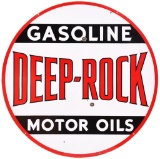 Deep Rock Gasoline Motor Oil Porcelain Sign