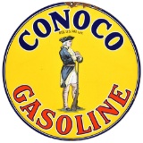 Conoco Minuteman Gasoline Sign