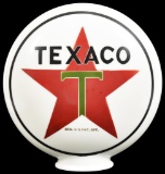 Texaco Star Logo OPB Milk Glass Globe Body