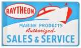 Raytheon Marine Products Authorized Sales & Service Sign