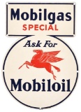 Mobilgas Special Mobiloil w/Pegasus Metal Sign