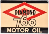 Diamond 760 Motor Oil Porcelain Sign