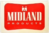 Midland (coop) Products w/Logo Metal Sign