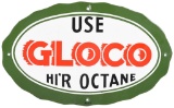 Use Gloco Hi 'R Octane Porcelain Pump Sign