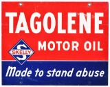 Skelly Tagolene & Uniflo Motor Oil Metal Sign