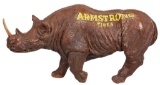 Armstrong Tires Rhinoceros Statue