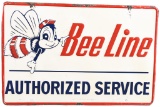 Beeline Authorized Service w/Logo Metal Sign