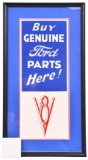 Buy Genuine Ford Parts Here w/V8 Logo Framed Poster