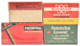 Lot Of 4 Vintage Boxes Of Ammo