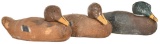 Lot Of 3 Vintage Wooden Duck Decoys