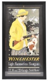 Circa Late Teens To Early 1920's Winchester Poster