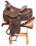 Circa 1930s R.T. Frazier Saddle