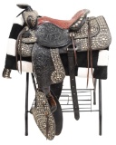 Circa 1960s Spotted Parade Saddle