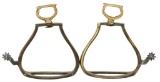 Lot Of 2 Vintage Military Stirrups With Attached Spur